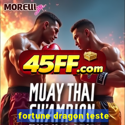 fortune dragon teste